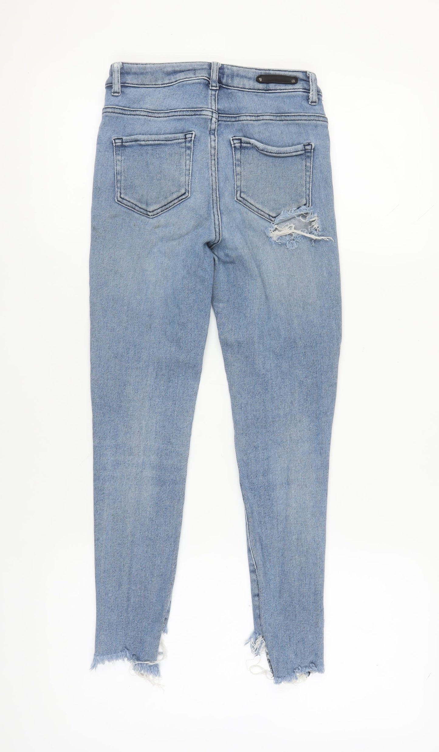 Firetrap Women's Blue Skinny Distressed Jeans Size 26