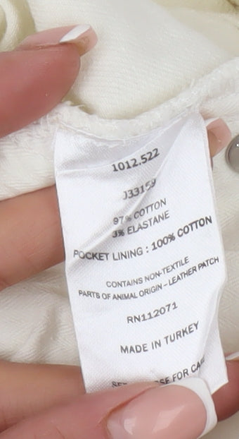 Richmond Women's Ivory Skinny Jeans Size 6