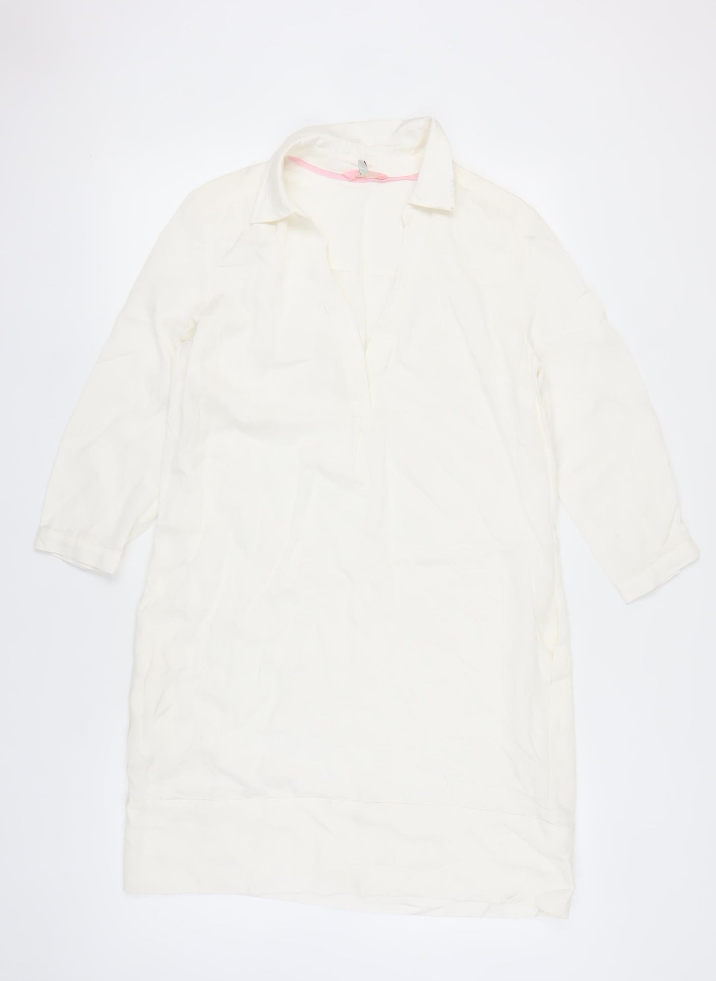Joules Women's Ivory Shirt Dress Size 12