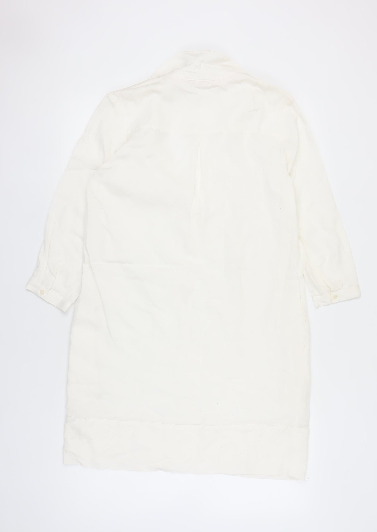 Joules Women's Ivory Shirt Dress Size 12
