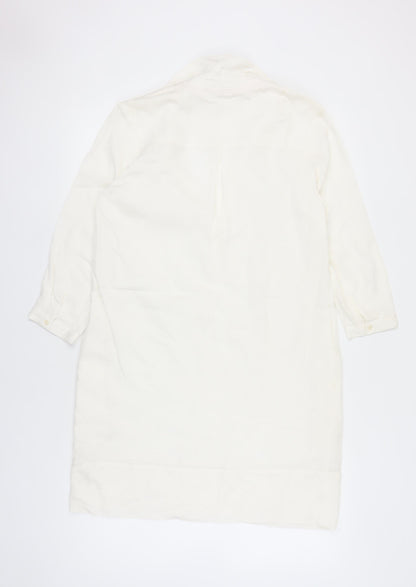Joules Women's Ivory Shirt Dress Size 12