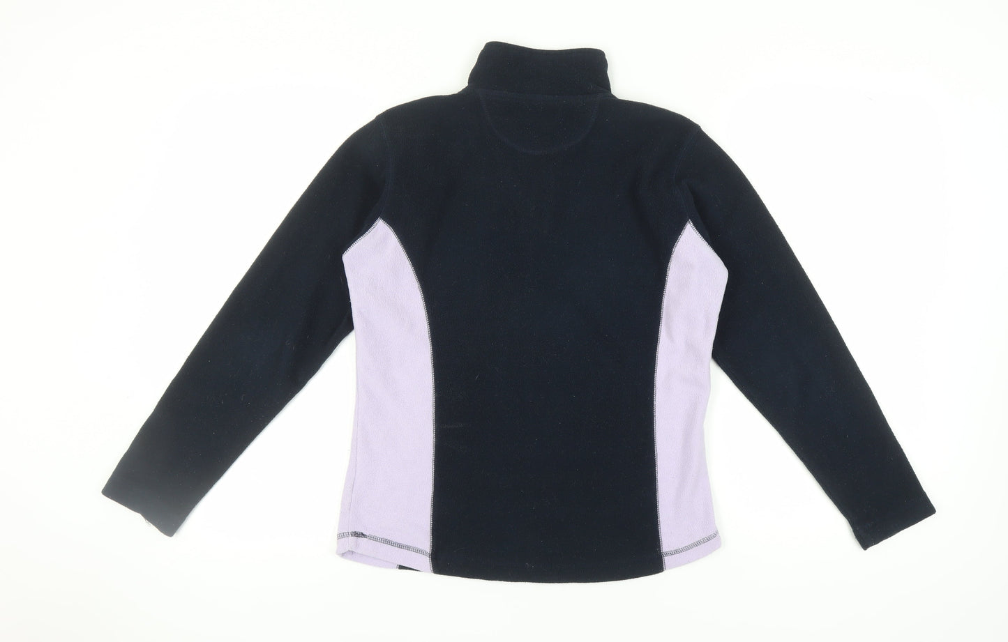 Peter Storm Women's Black Fleece Pullover Sweatshirt Size 12