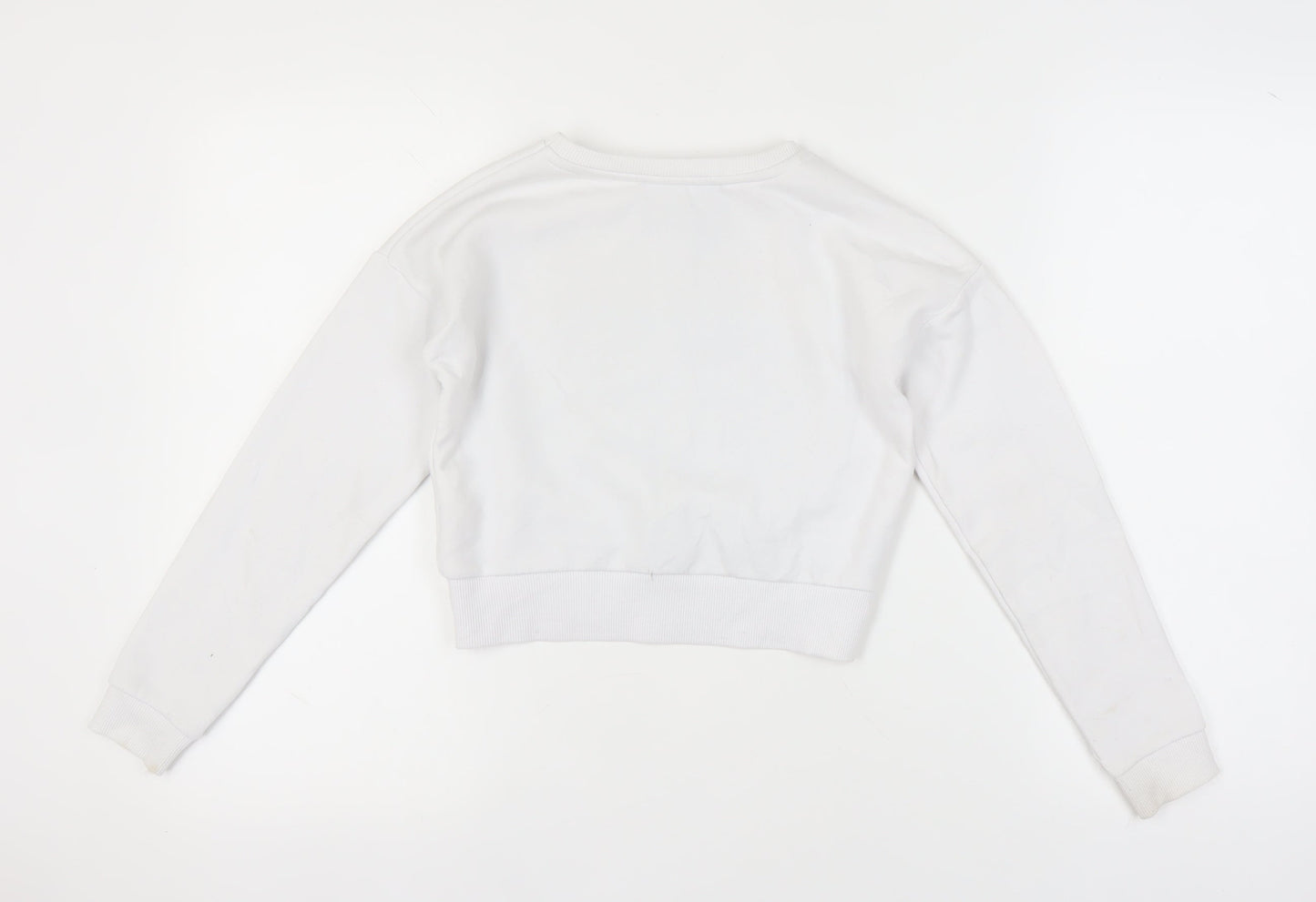 Harry Potter Girls White Pullover Sweatshirt 9-10 Yrs