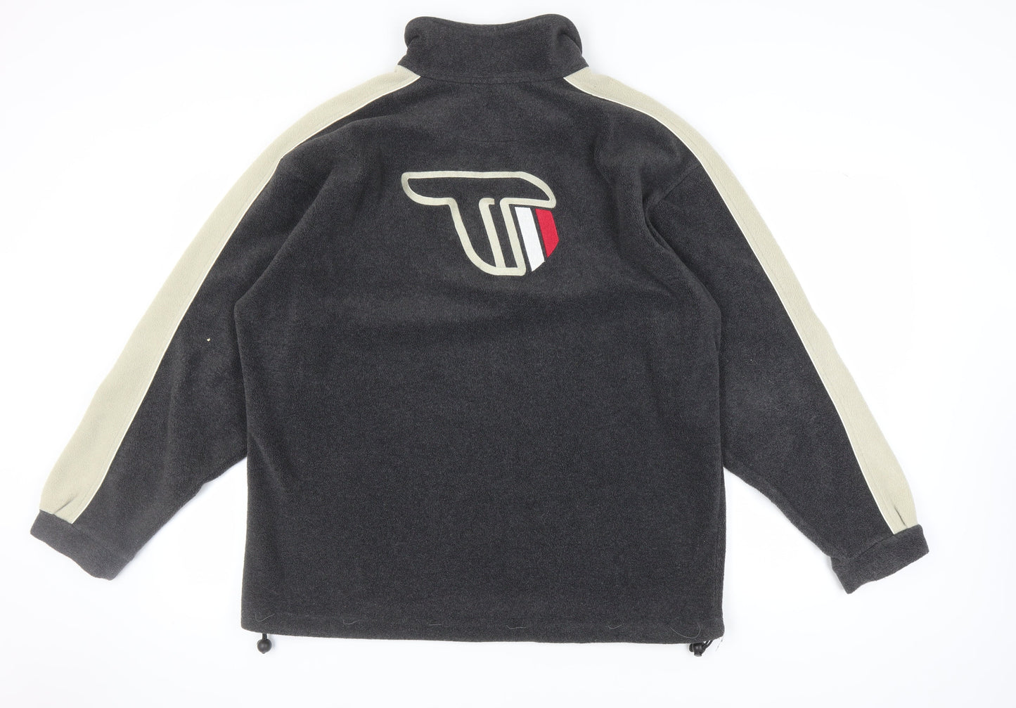 Trespass Men's Black Fleece Sweatshirt L High Neck