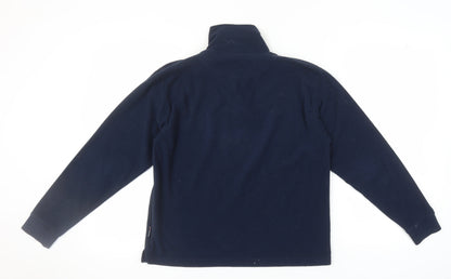 Trespass Boys Blue Fleece 1/2 Zip Hoodie, Size 16 Years