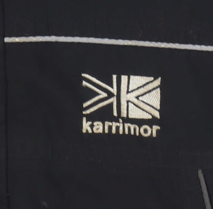 Karrimor Boys Black Puffer Jacket, Size 4-5 Years, Winter Hooded