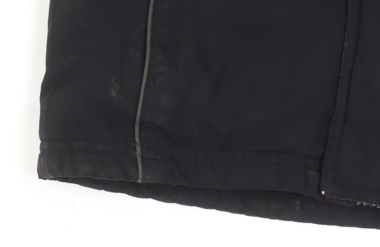 Karrimor Boys Black Puffer Jacket, Size 4-5 Years, Winter Hooded