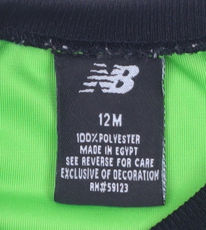 New Balance Unisex Baby Green Tank Top 12 Months Sports Edition