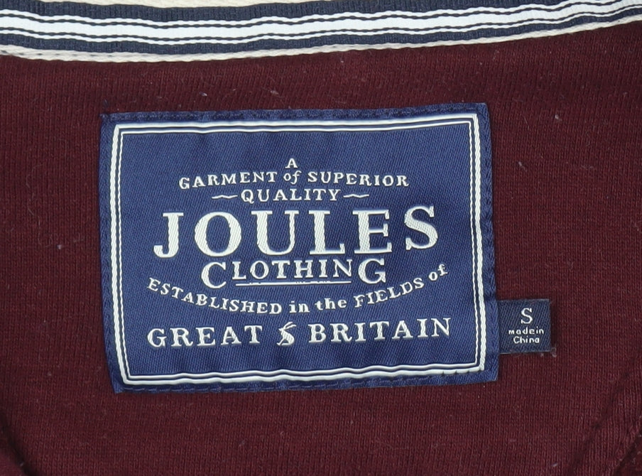 Mens UK Size S Joules Red Pullover Sweatshirt