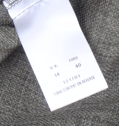 Eastex Women's Brown Suit Top, Size 14, Classic Style