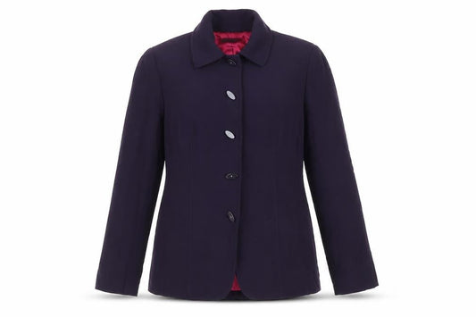 Womens UK Size 10 Jacques Vert  Purple Blazer