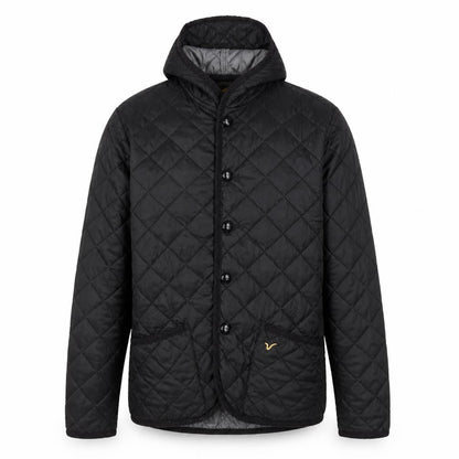 Mens UK Size M Voi Jeans Black Quilted Coat