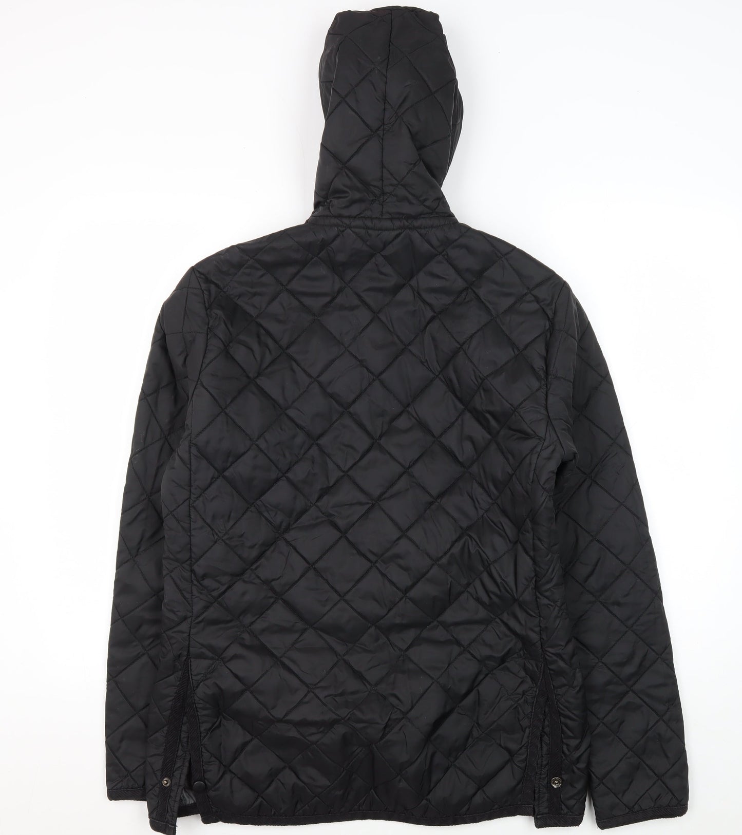 Mens UK Size M Voi Jeans Black Quilted Coat