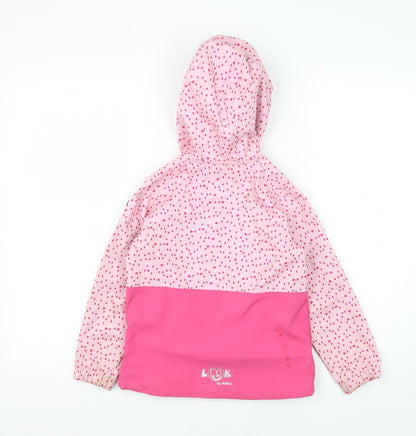 Killtec Girls Pink Spotted Jacket, 9 Years, Breathable & Stylish