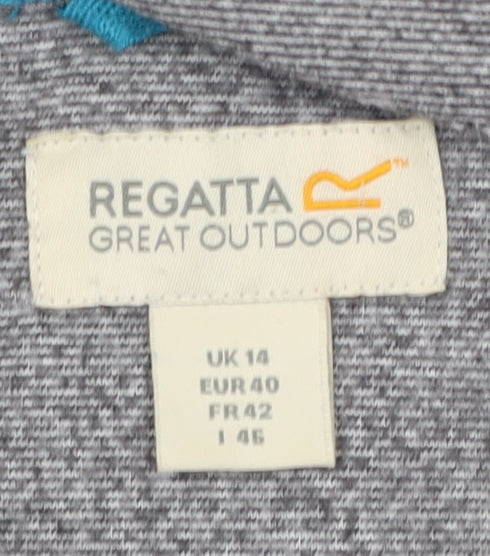 Regatta Women's Grey Full Zip Activewear Jacket
