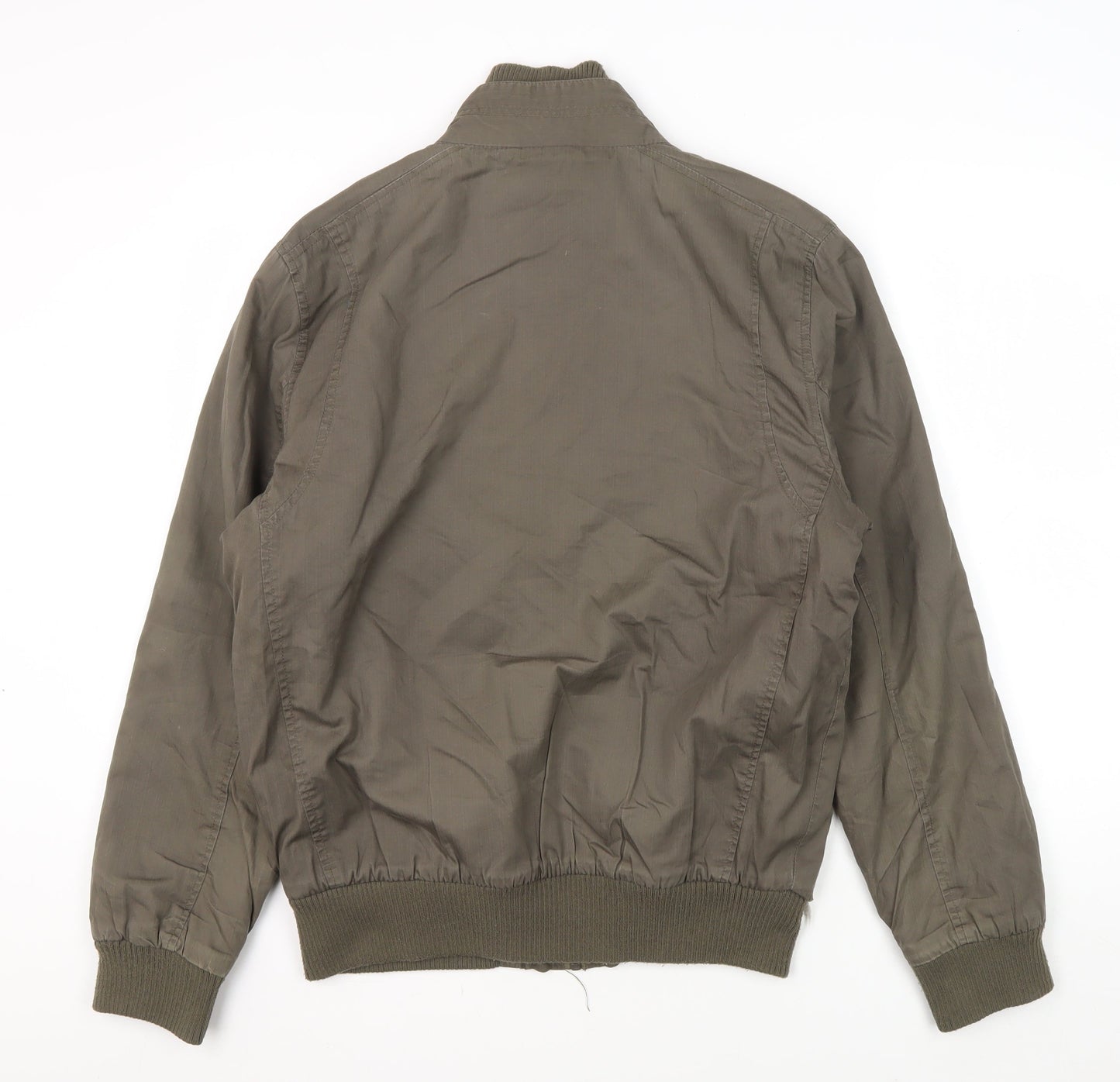 Mens UK Size M Burton Green Bomber Jacket
