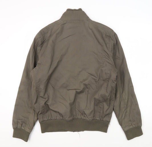 Mens UK Size M Burton Green Bomber Jacket