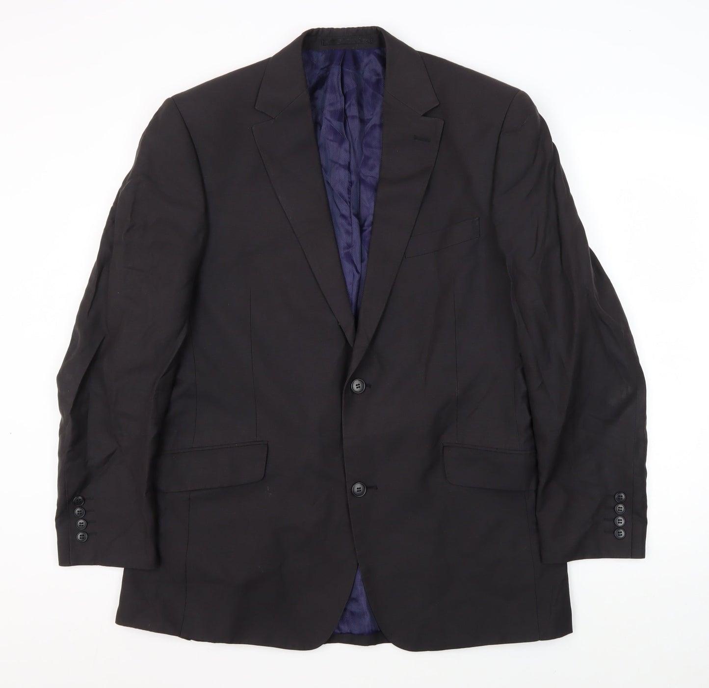 Mens UK Size 42 Daniel Hechter Regular Black Suit Jacket