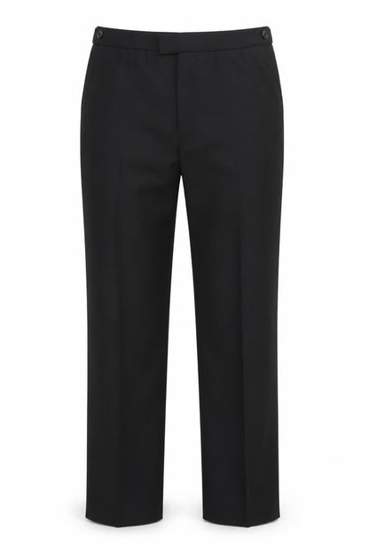 Mens UK Size 34 Turo Regular Fit  Black Trousers