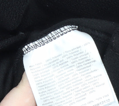 Regatta Women's Black Fleece Sweater, Size 12, 1/4 Zip