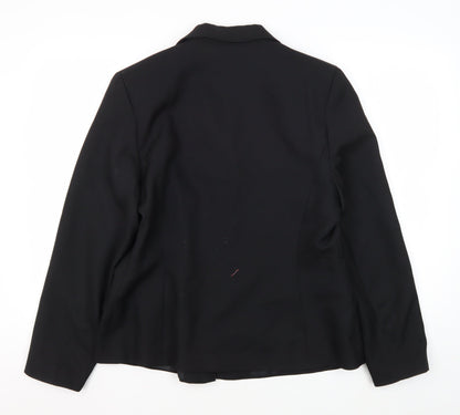 New Look Women's Black Blazer UK 18 Classic Fit