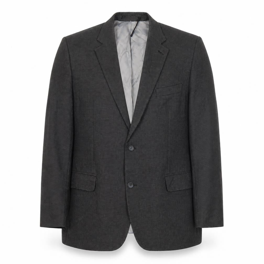Mens UK Size 44 Charlton Gray Regular Grey Suit Jacket