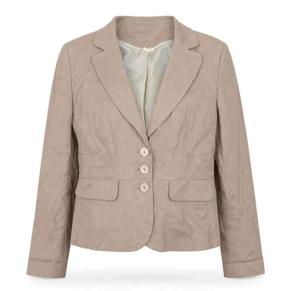 Womens UK Size 14 Dorothy Perkins Regular Brown Blazer