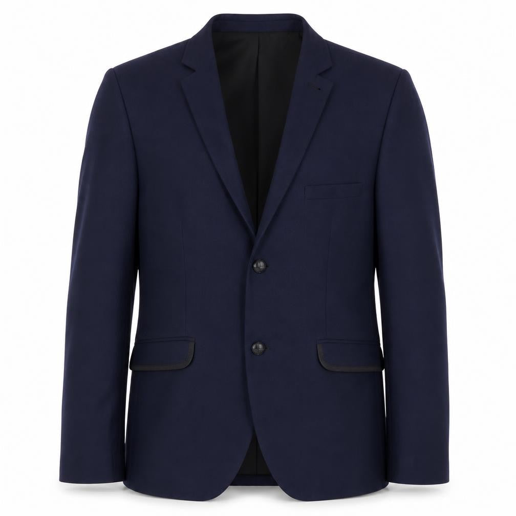 Mens UK Size 40 Topman Regular Blue Suit Jacket