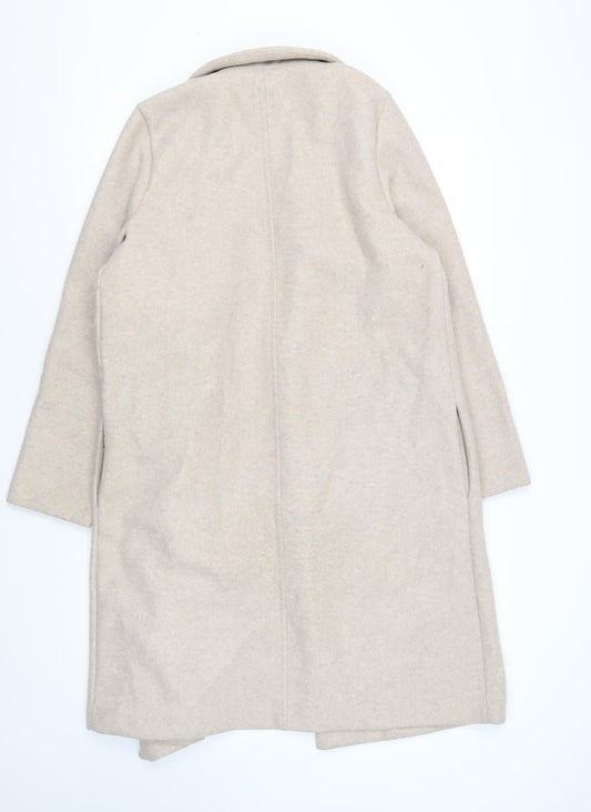 Zara Men's Beige Coat Size L