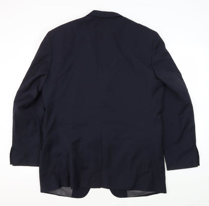 Mens UK Size 40 Brook Taverner Regular Blue Suit Jacket