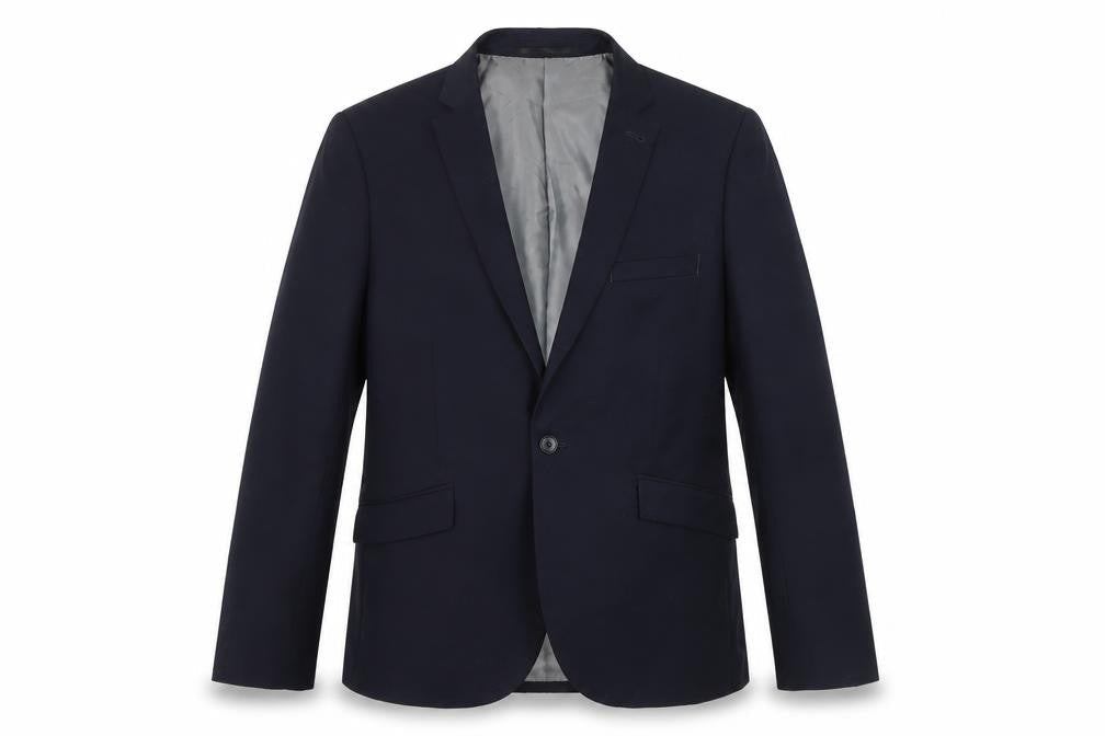 Mens UK Size 40 Topman Regular Blue Suit Jacket