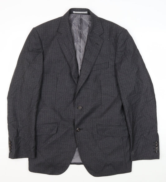 Mens UK Size 40 Marks and Spencer Regular Grey Suit Jacket