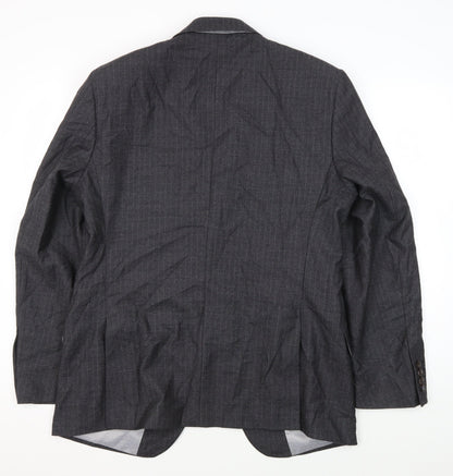 Mens UK Size 40 Marks and Spencer Regular Grey Suit Jacket