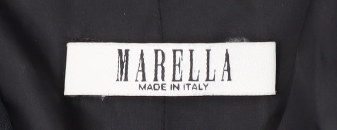 Marella Women's Black Blazer, Size 12, Business Wear