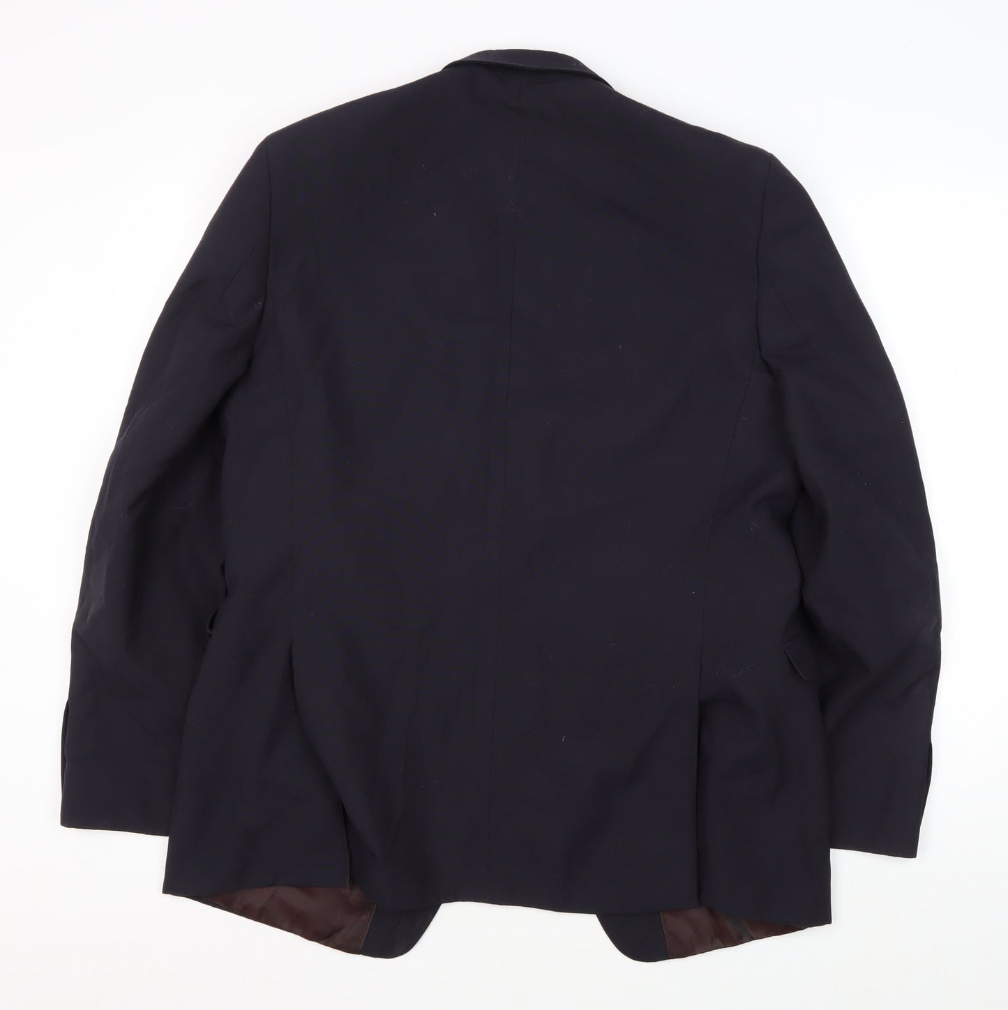Mens UK Size 42 Marks and Spencer Regular Blue Suit Jacket