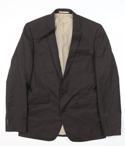 Mens UK Size 36 NEXT Regular Brown Suit Jacket