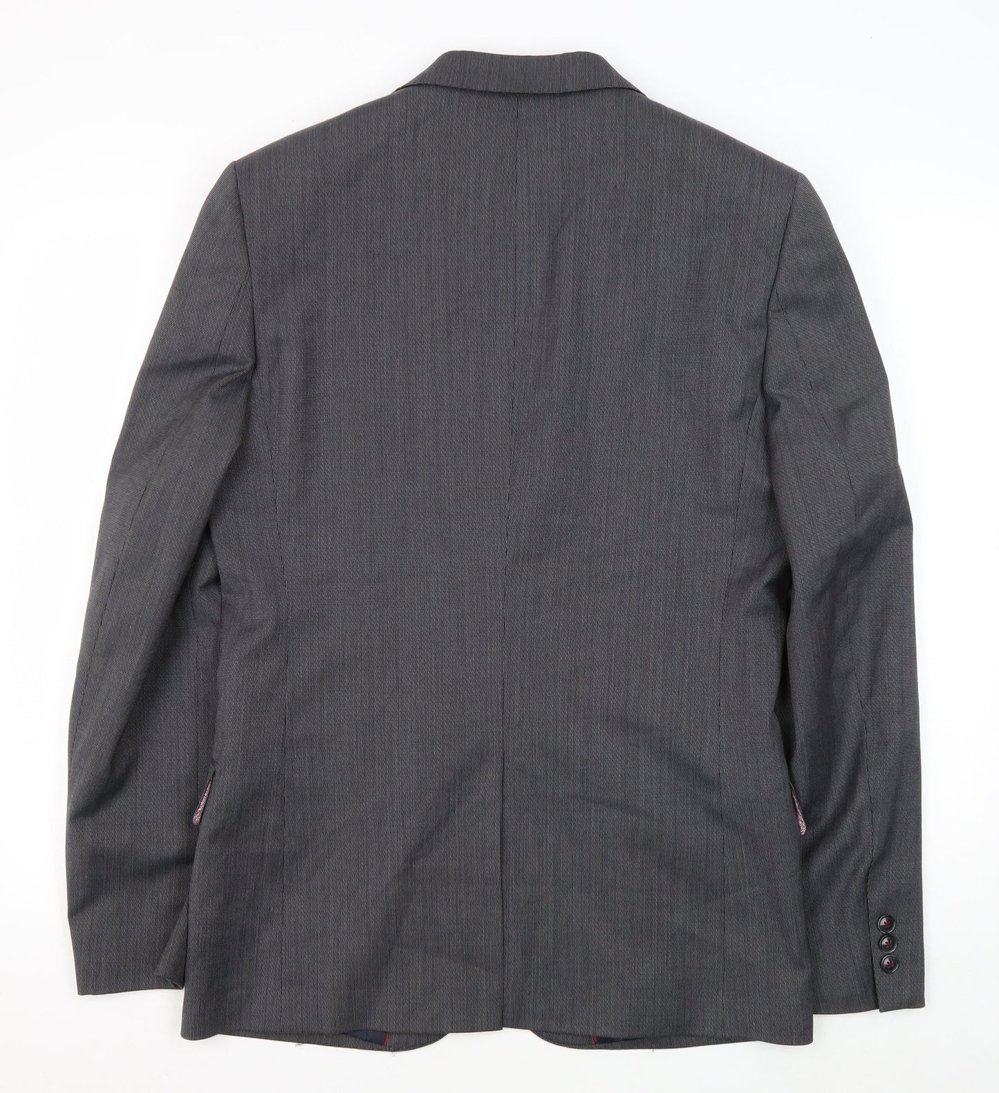 Mens UK Size 38 Marks and Spencer Regular Grey Suit Jacket