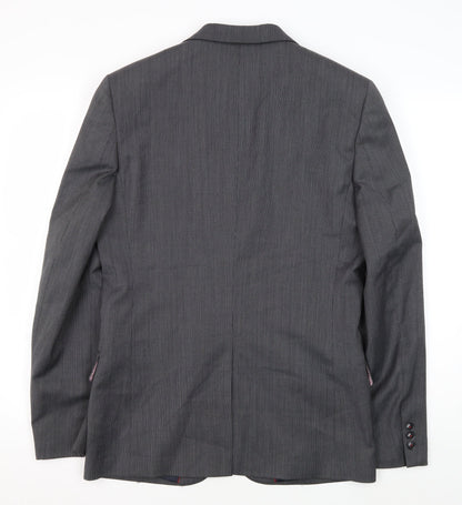 Mens UK Size 38 Marks and Spencer Regular Grey Suit Jacket