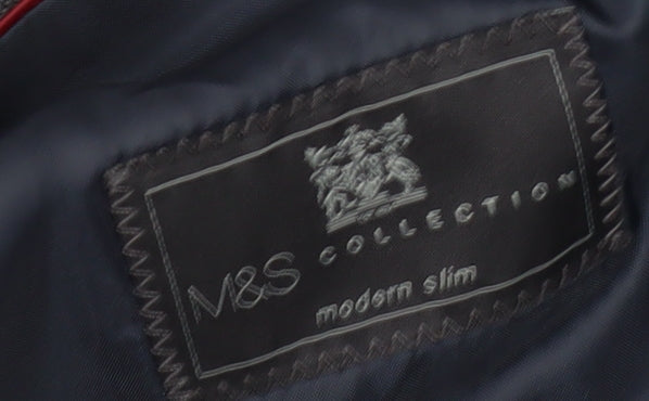 Mens UK Size 38 Marks and Spencer Regular Grey Suit Jacket