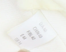 C&A Ivory Women's Double-Breasted Blazer Size 14