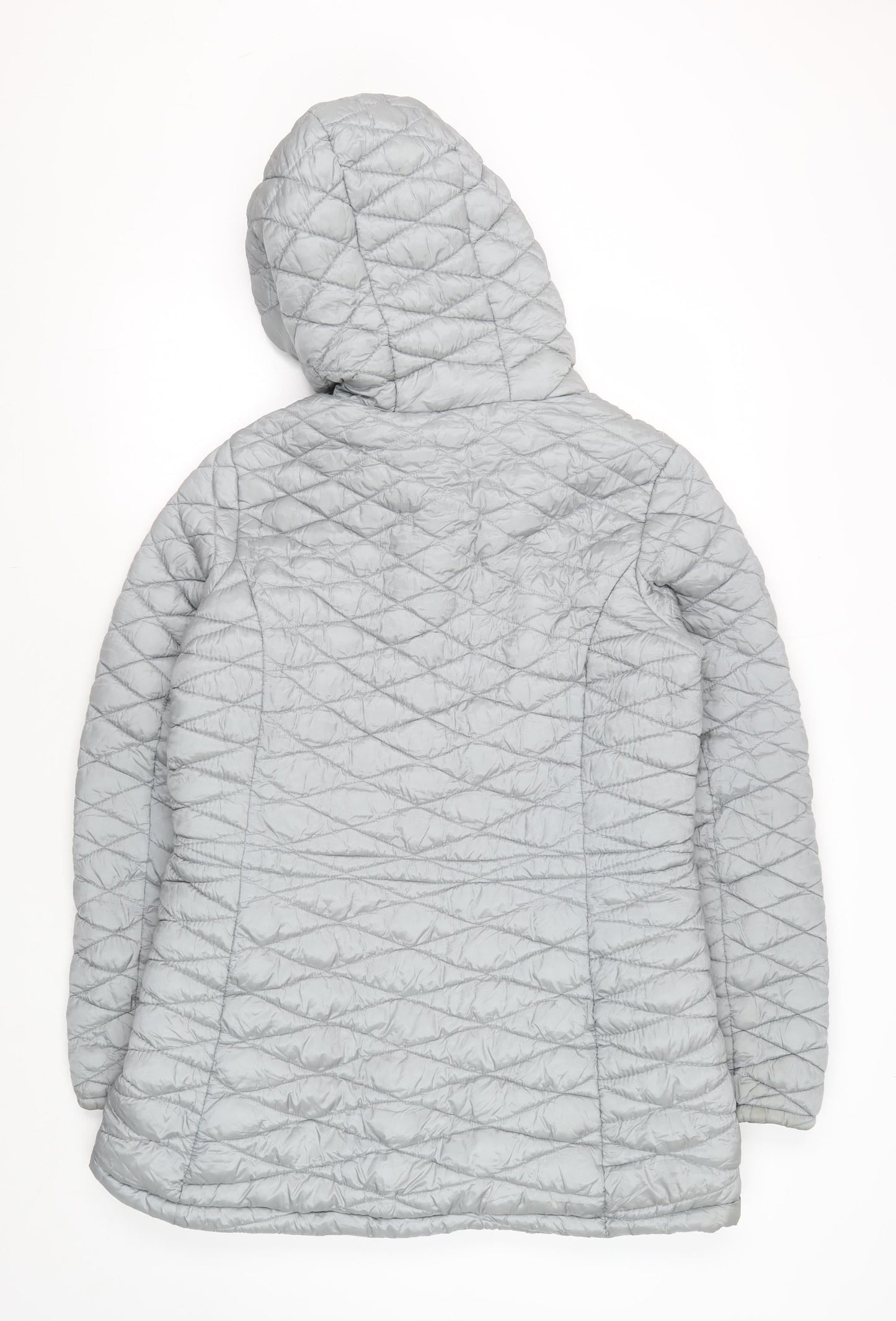 Womens UK Size M Steve Madden Grey Puffer Jacket