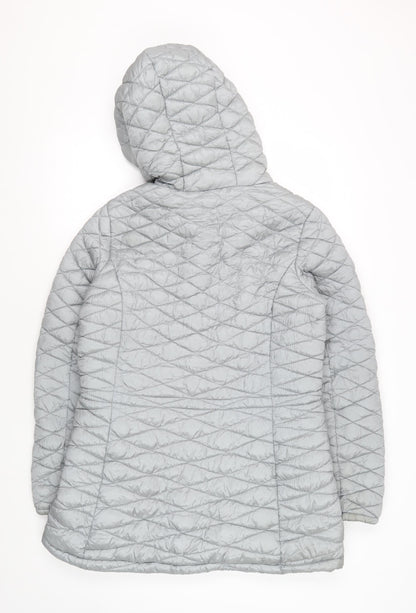 Womens UK Size M Steve Madden Grey Puffer Jacket