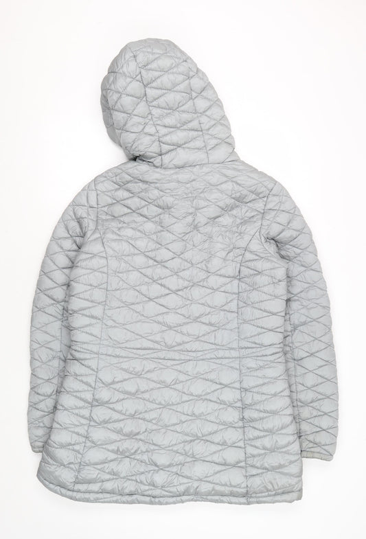 Womens UK Size M Steve Madden Grey Puffer Jacket