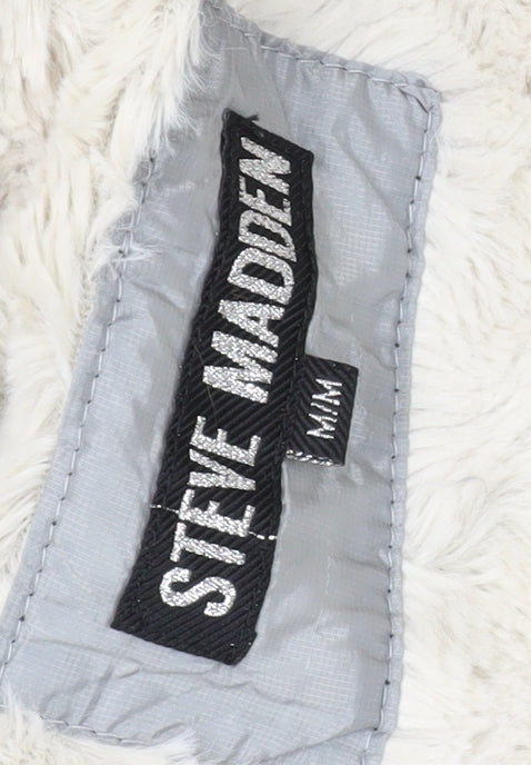 Womens UK Size M Steve Madden Grey Puffer Jacket