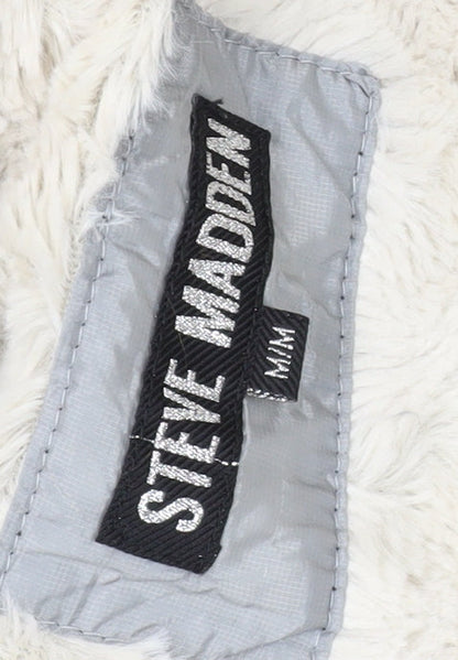 Womens UK Size M Steve Madden Grey Puffer Jacket