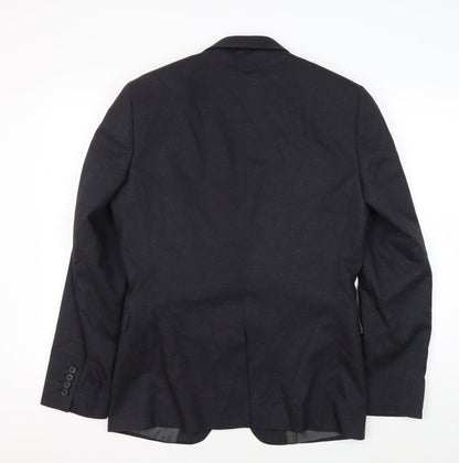 Mens UK Size 38 NEXT Regular Black Suit Jacket