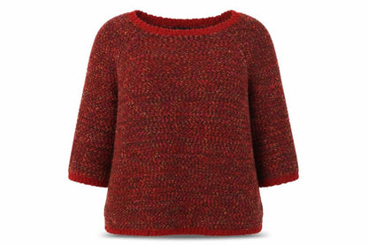 Womens UK Size XL David Emanuel Red  Jumper