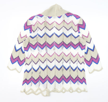 Damart Women's Multicoloured Cardigan M