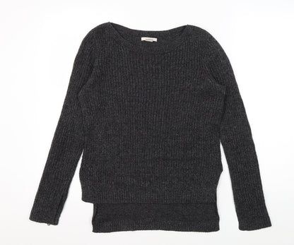 Womens UK Size XS H&M Grey Pullover Jumper
