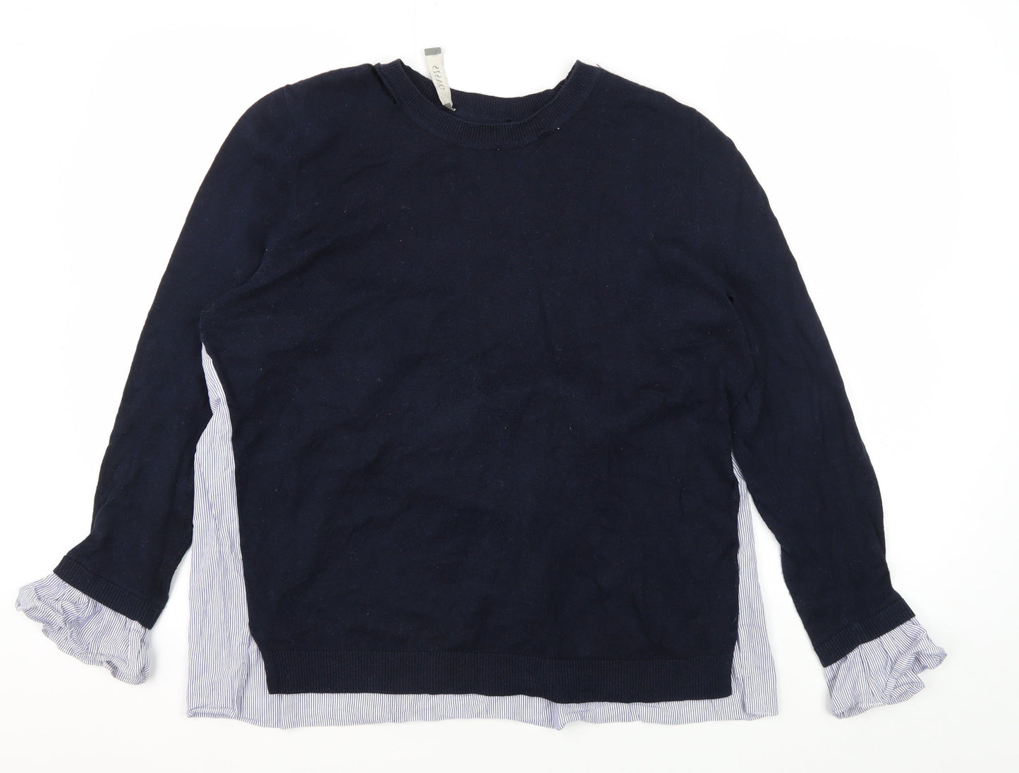 Womens UK Size L Oasis Blue  Jumper